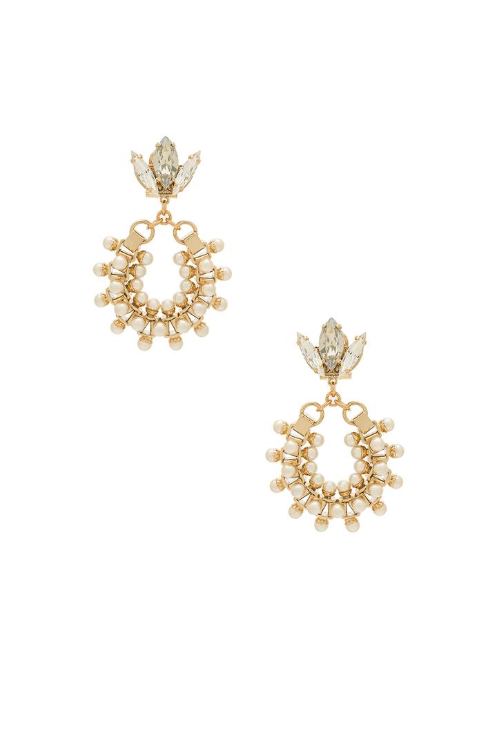 Amazonia Pearl Hoop Earring