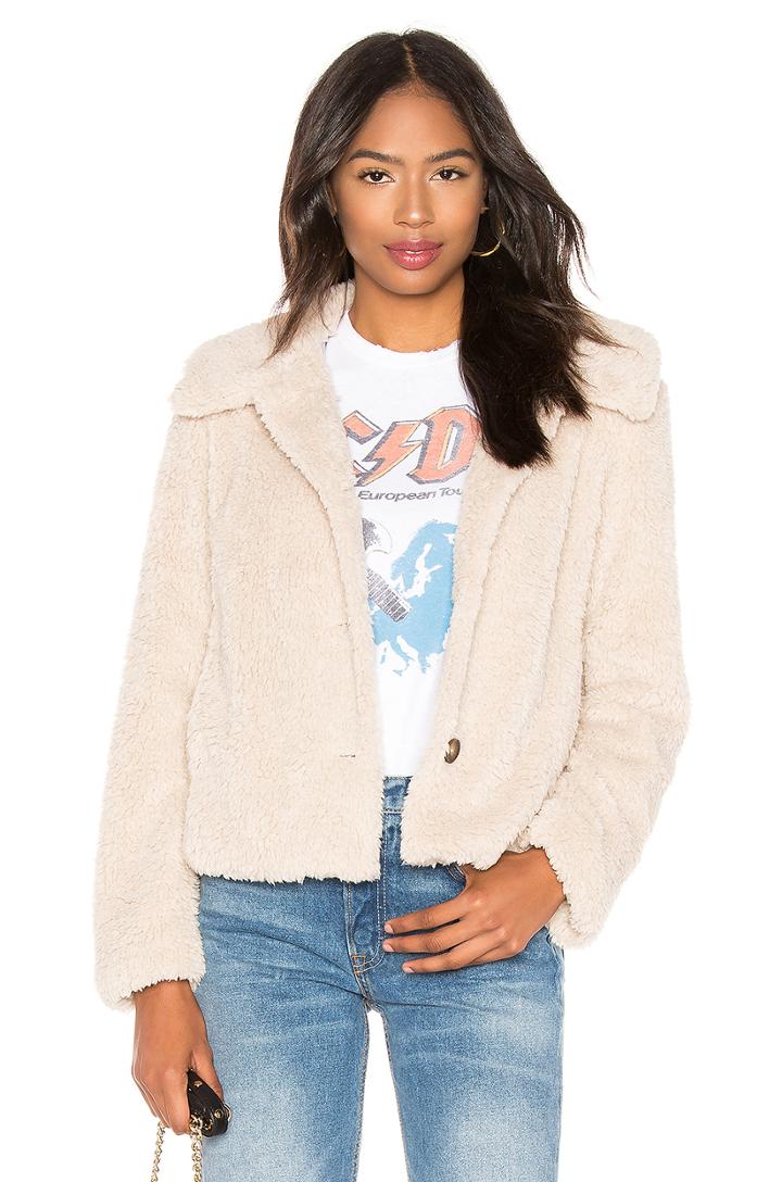 I Feel Luv Faux Sherpa Jacket