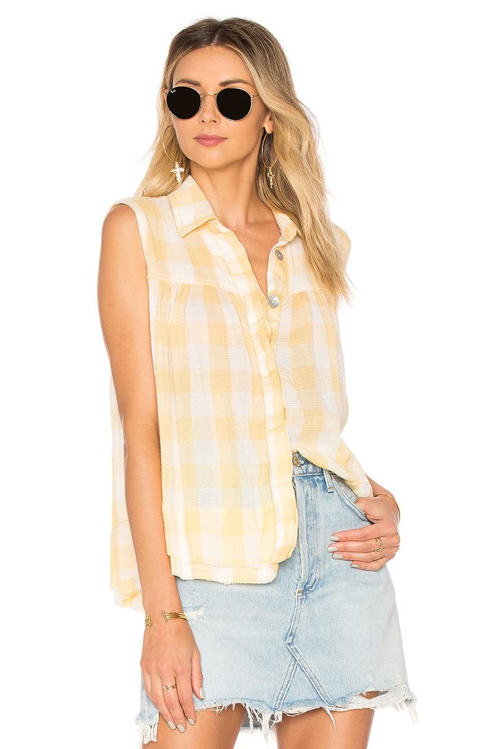 Hey There Sunrise Button Down