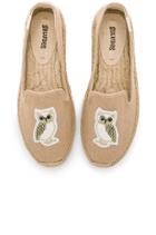 Gilded Owl Smocking Slipper