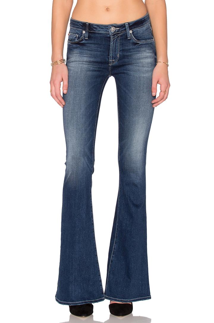 Mia 5 Pocket Mid Rise Flare