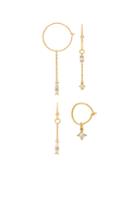 The Scattered Gem Mini Hoops Set