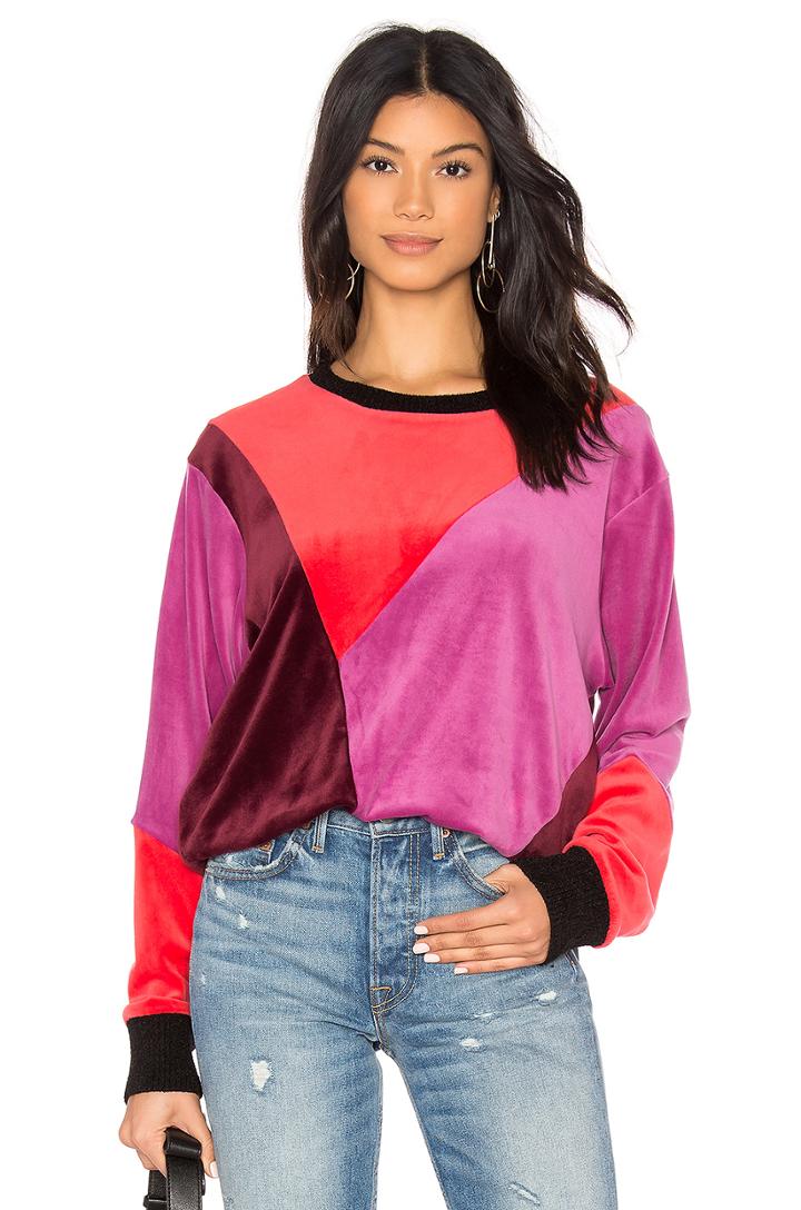 X Margherita Velluto Pullover Sweatshirt