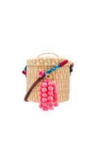 The Ana Bucket Mini Pom Bag