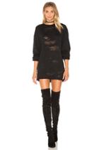 Deconstructed Terry Tunic Dress