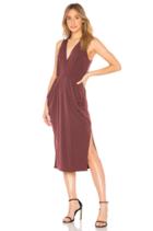 Deep Draped Dress