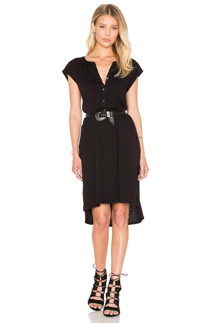 Gaugina Cotton Slub Shirt Dress