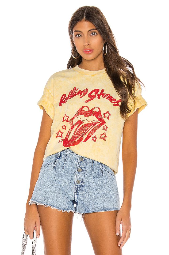 X Revolve Rolling Stones Star Tongue