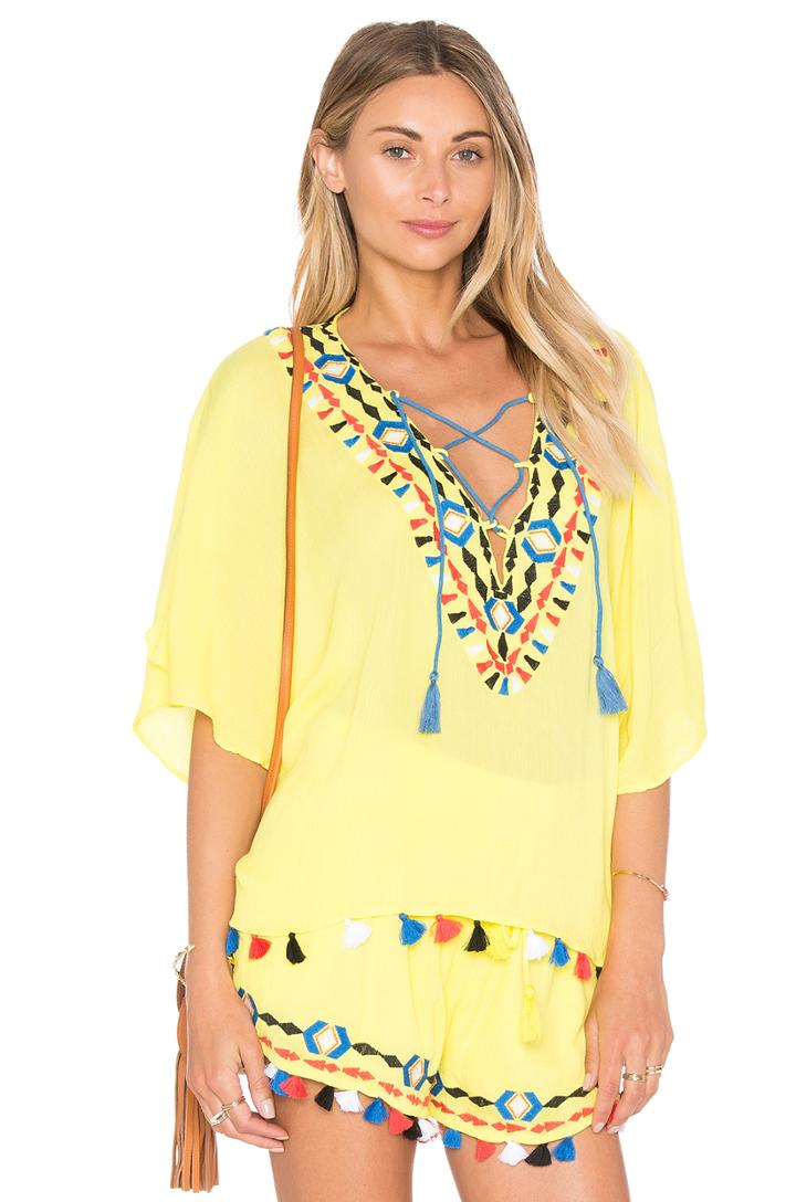 Java V Neck Top