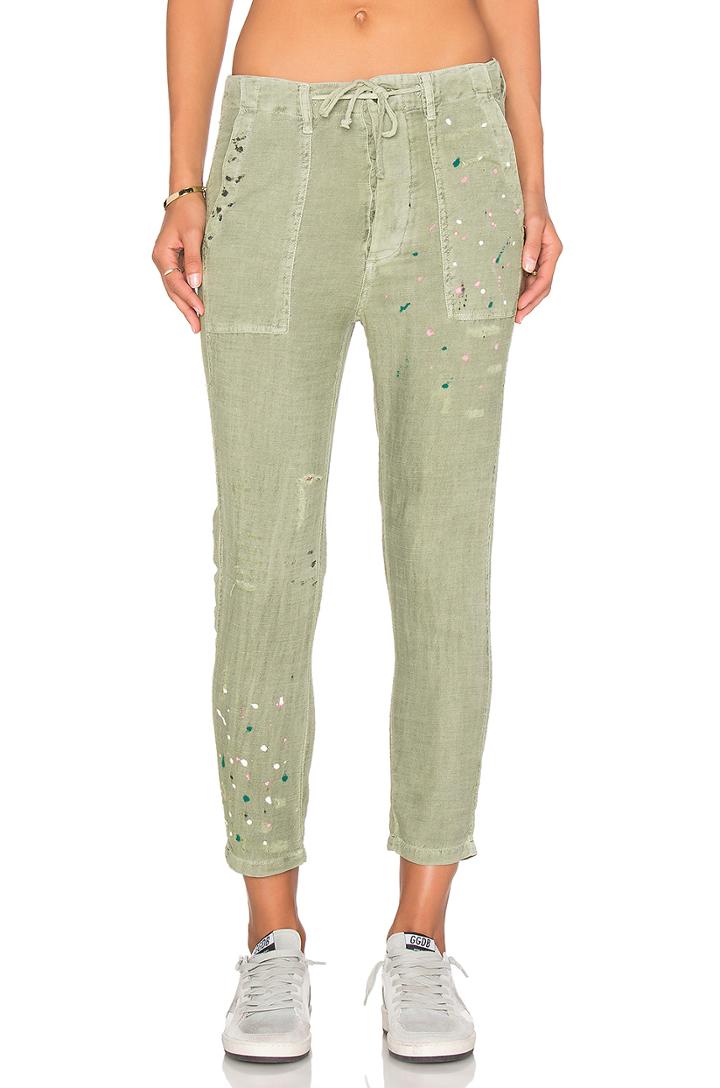 Paint Splashes Drawstring Pant