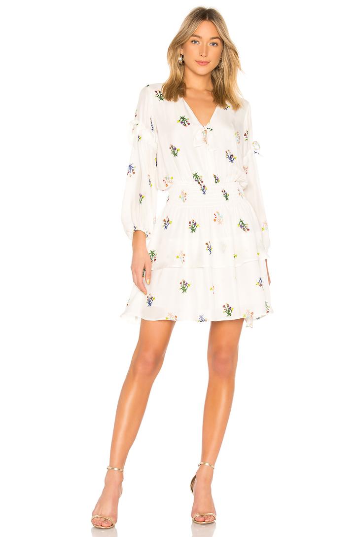 Celia Smocked Mini Dress