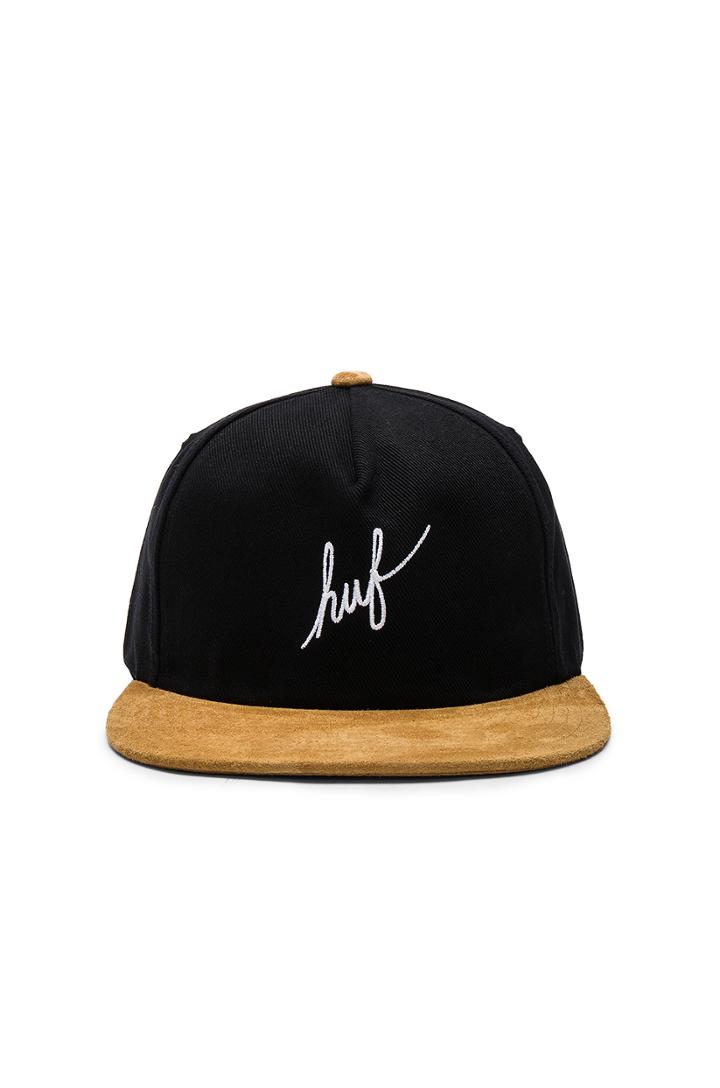 Script Denim Snapback