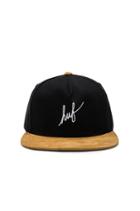 Script Denim Snapback