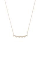 Multi Triangle Crescent Necklace