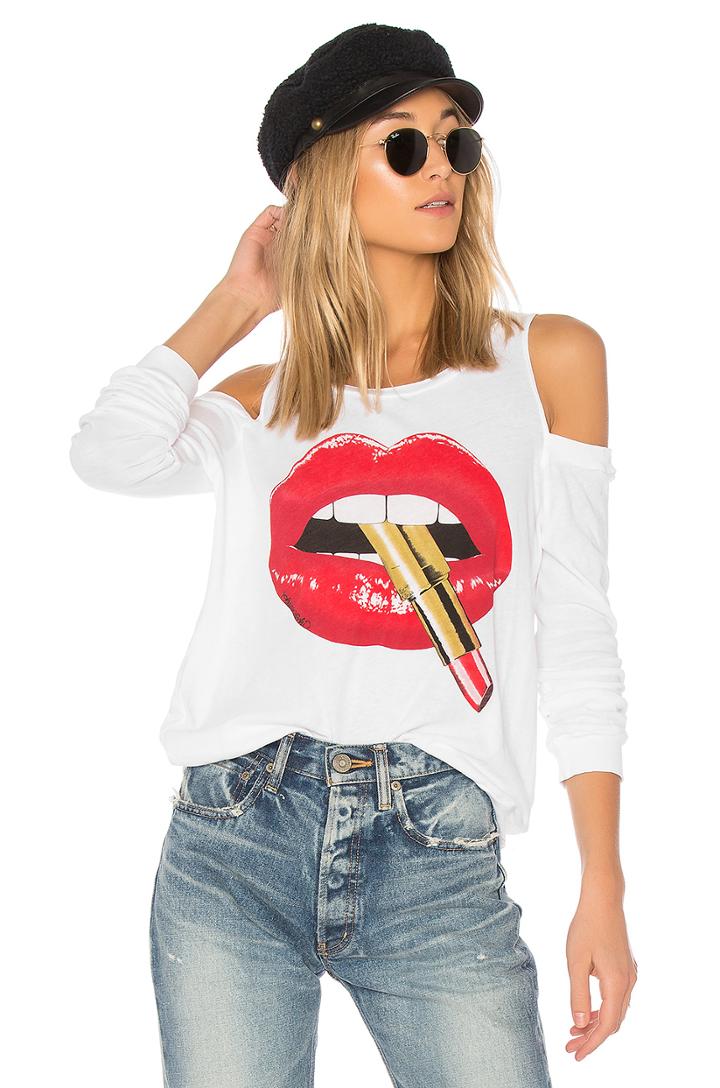 Analise Open Shoulder Tee