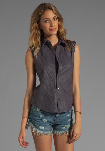 Gryphon Sleeveless Shirt In Gray