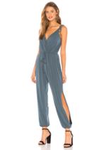 Tie-shoulder Surplice Jumpsuit