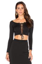 Lace Up Cunningham Top