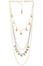 Sole Charm Layered Necklace