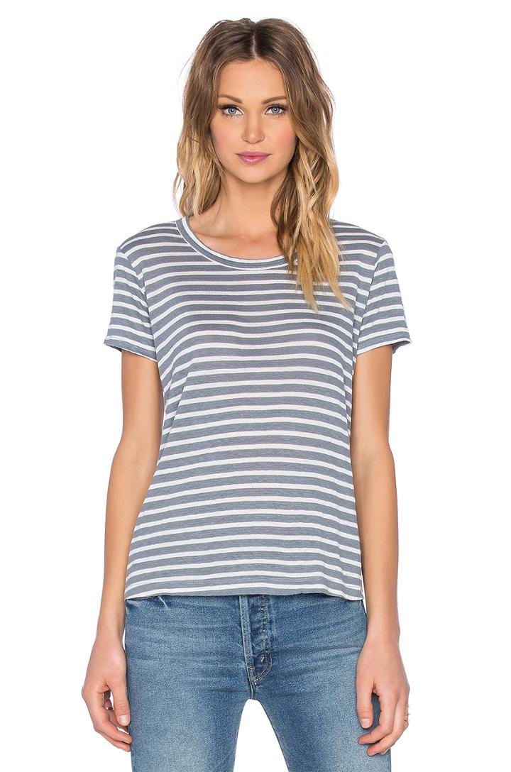 Shadow Stripe Baby Tee
