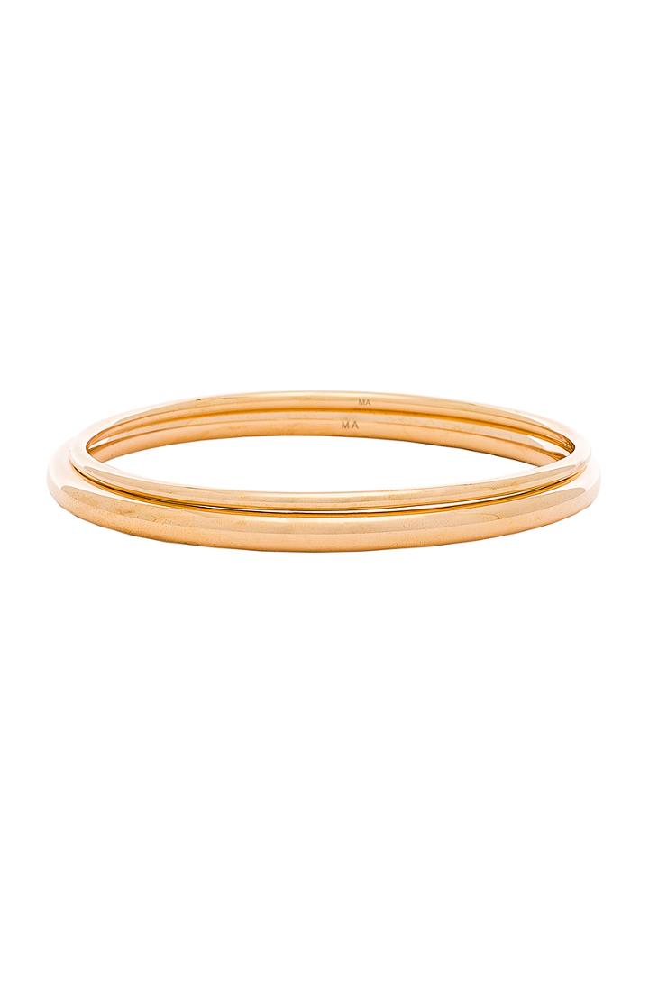 X Revolve Modern Bangle Set