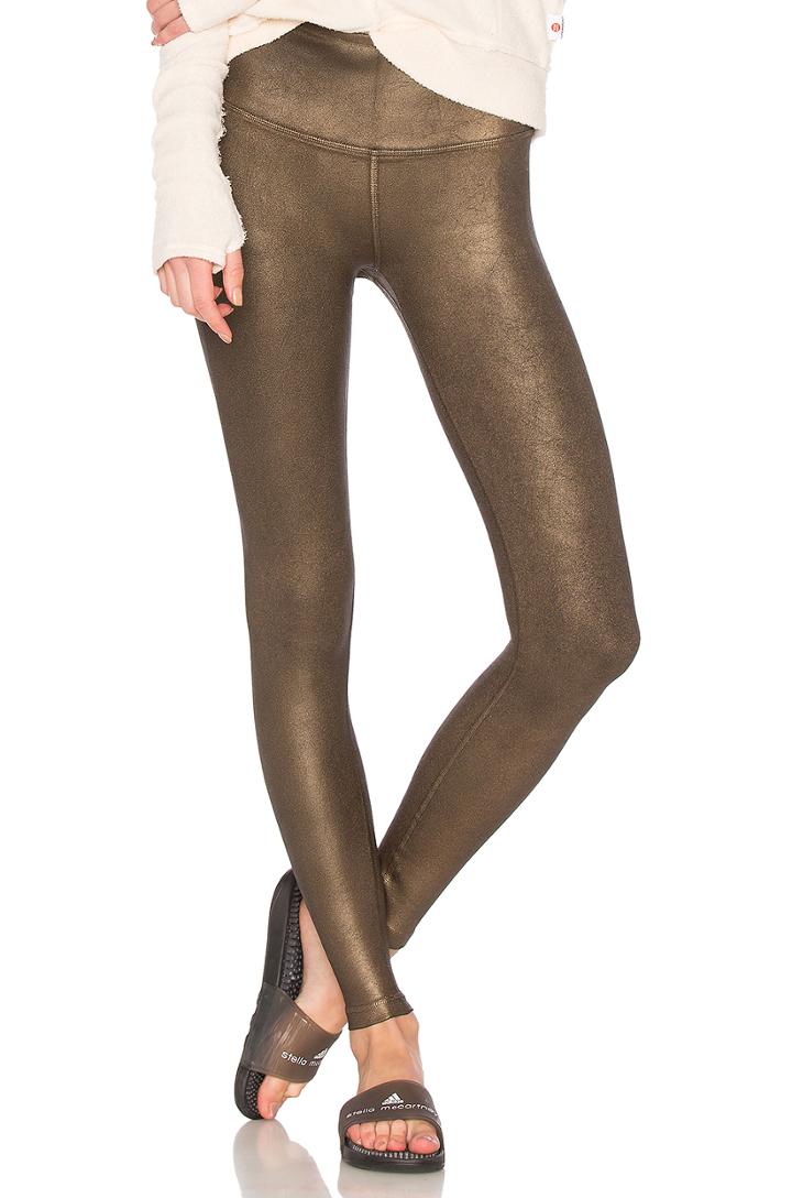 Coated High Waist Legging