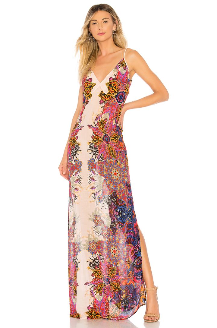 Wildflower Printed Slip Dress