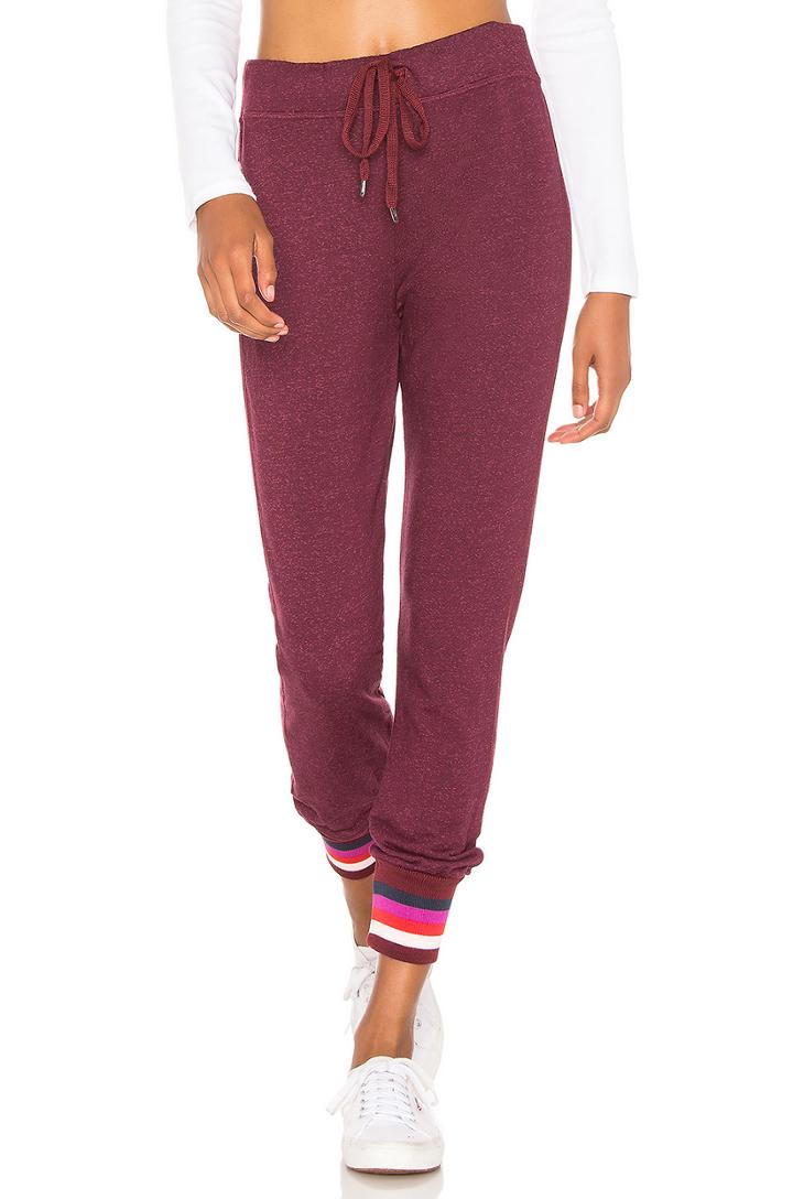 Multicolor Ribbed Sweatpant