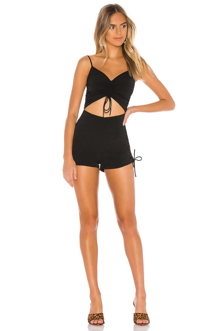 Ava Ruched Romper