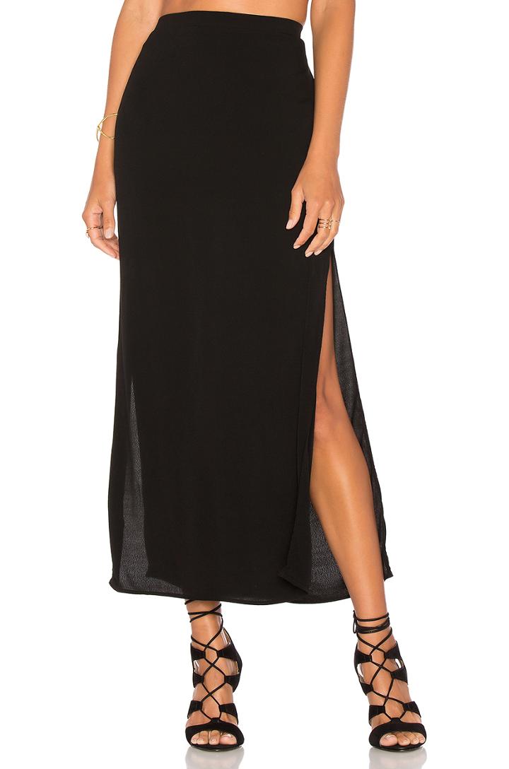 Long Slit Skirt