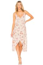 Golden Sky Wrap Dress