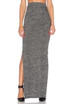 Octavia Ruched Maxi Skirt