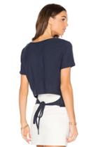 Alexandra Tie Back Tee