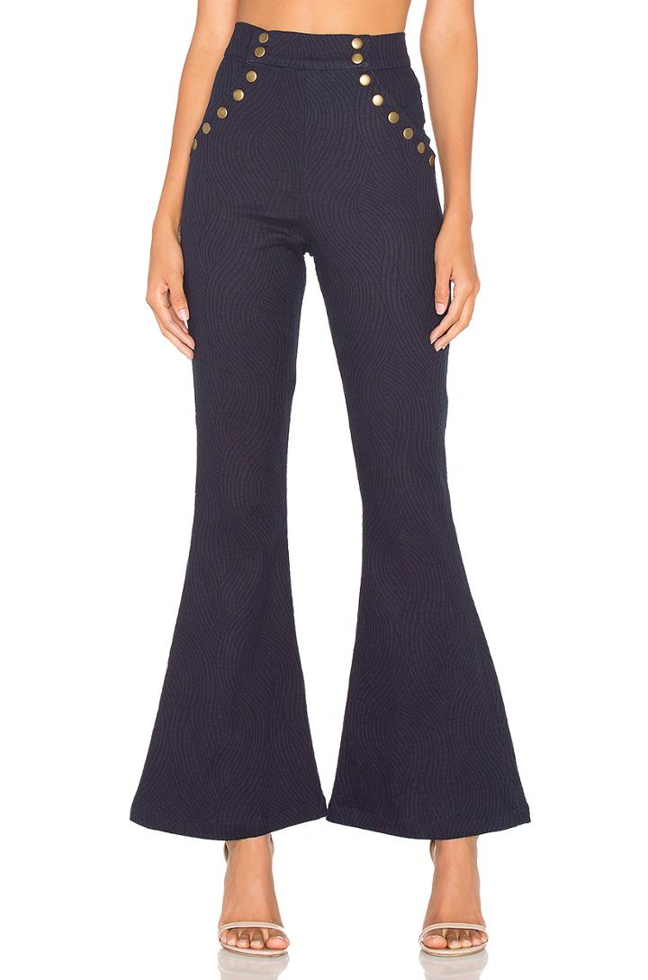 Snap Bells Flare Jean