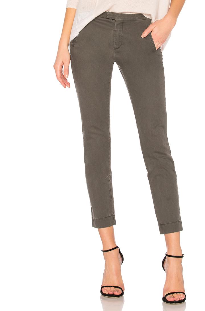 Enzyme Wash Slim Pant