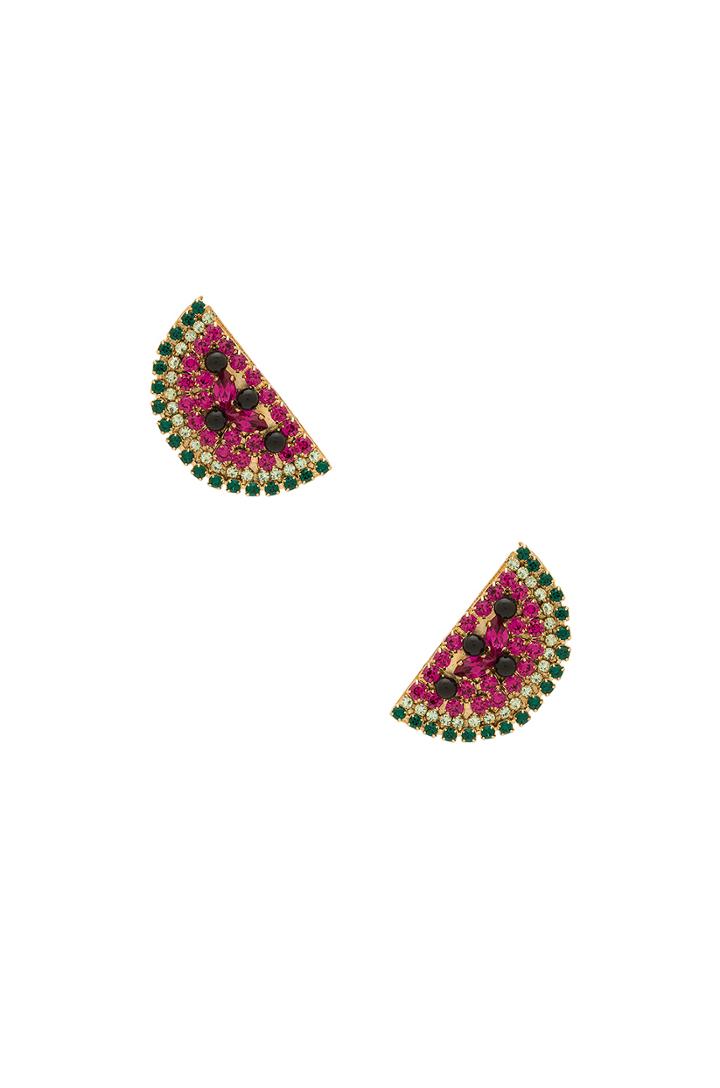 Watermelon Slice Earrings