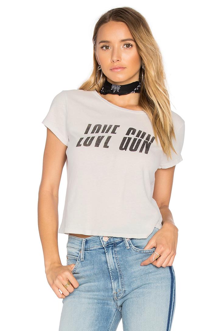 The Crop Goodie Goodie Love Gun Tee