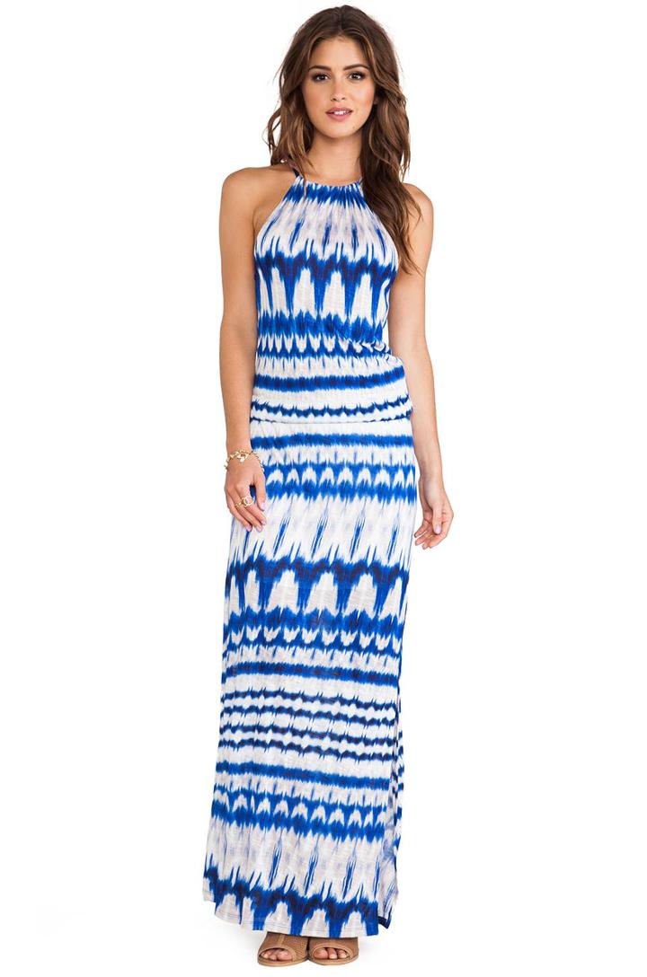 Double Slit Maxi Dress