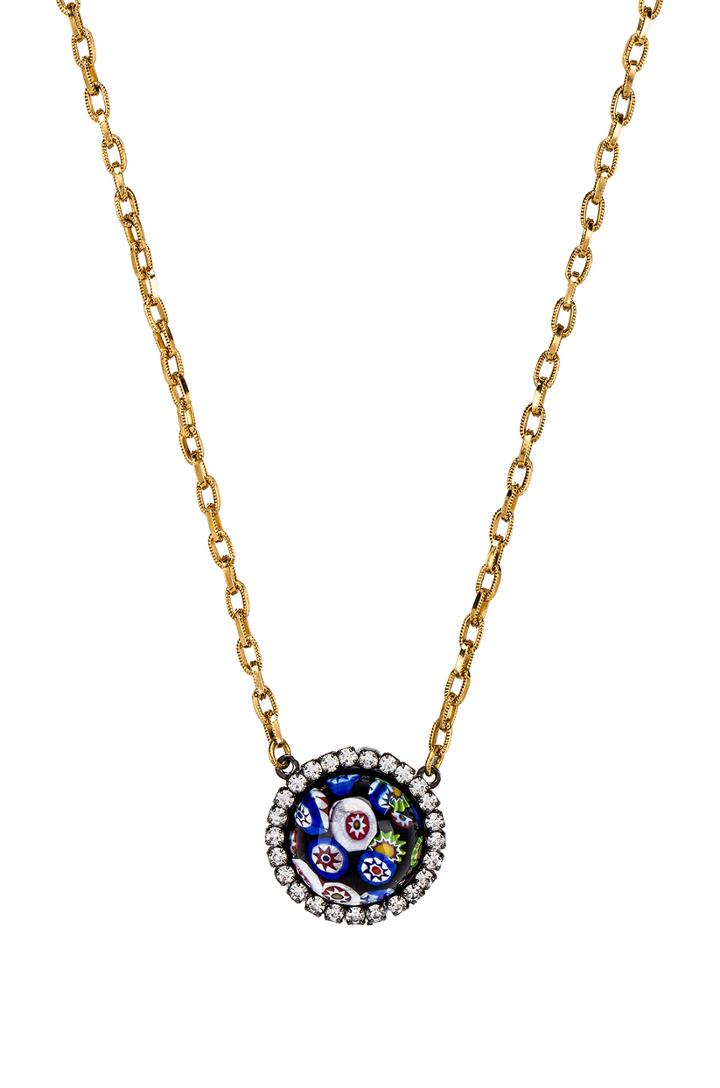Floral Pendant Necklace