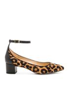 Lola Leopard Calf Hair Heel