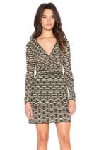 Long Sleeve Wrap Dress