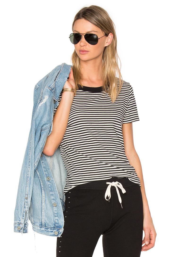 Fox Distressed Tee