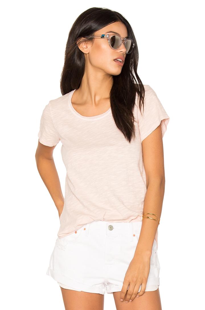 Double Twisted Hem Tee