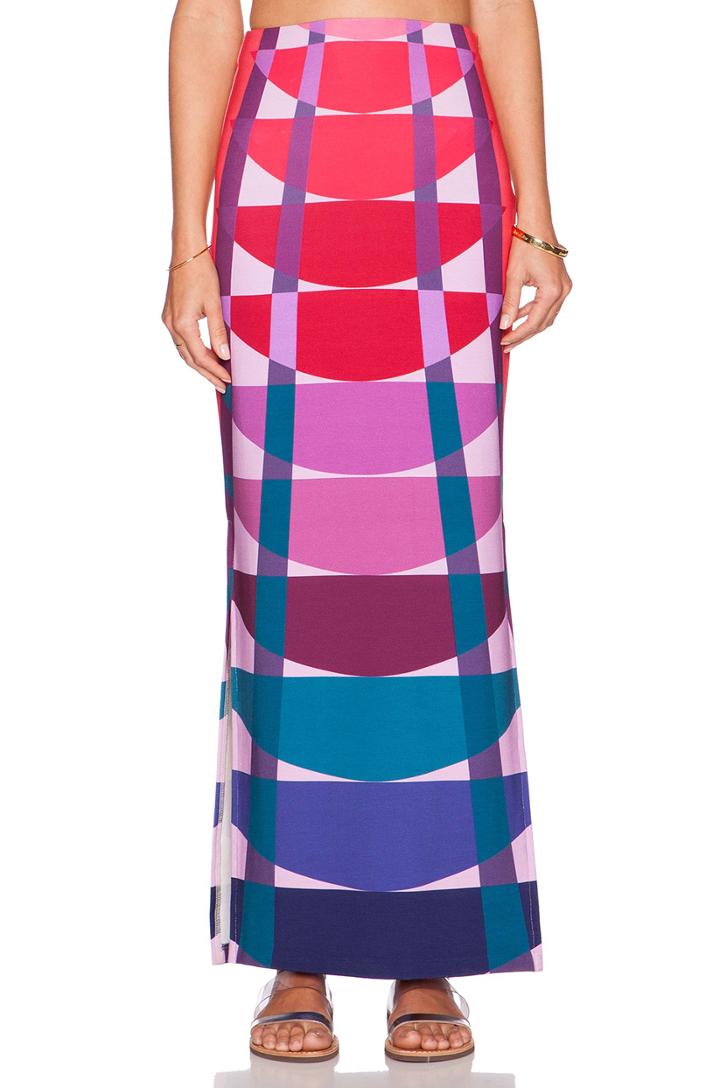 Column Maxi Skirt