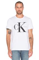 Short Sleeve Logo Crew Neck