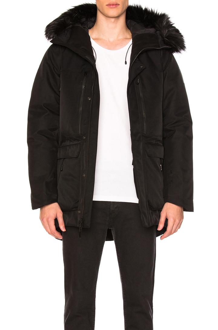 Cryos Expedition Gtx Parka With Faux Fur Trim