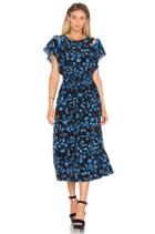 Open Shoulder Kyoto Midi Dress