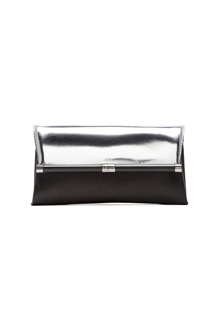 Metallic Envelope Clutch