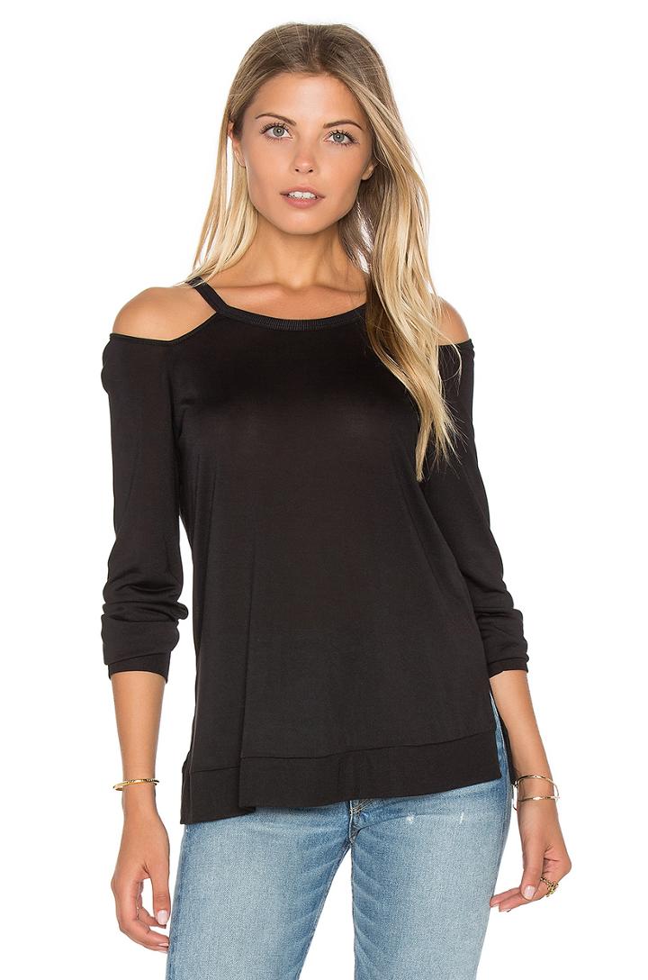 Cutout Shoulder Top