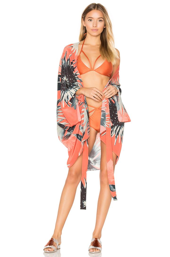 Maxi Flower Cover Up